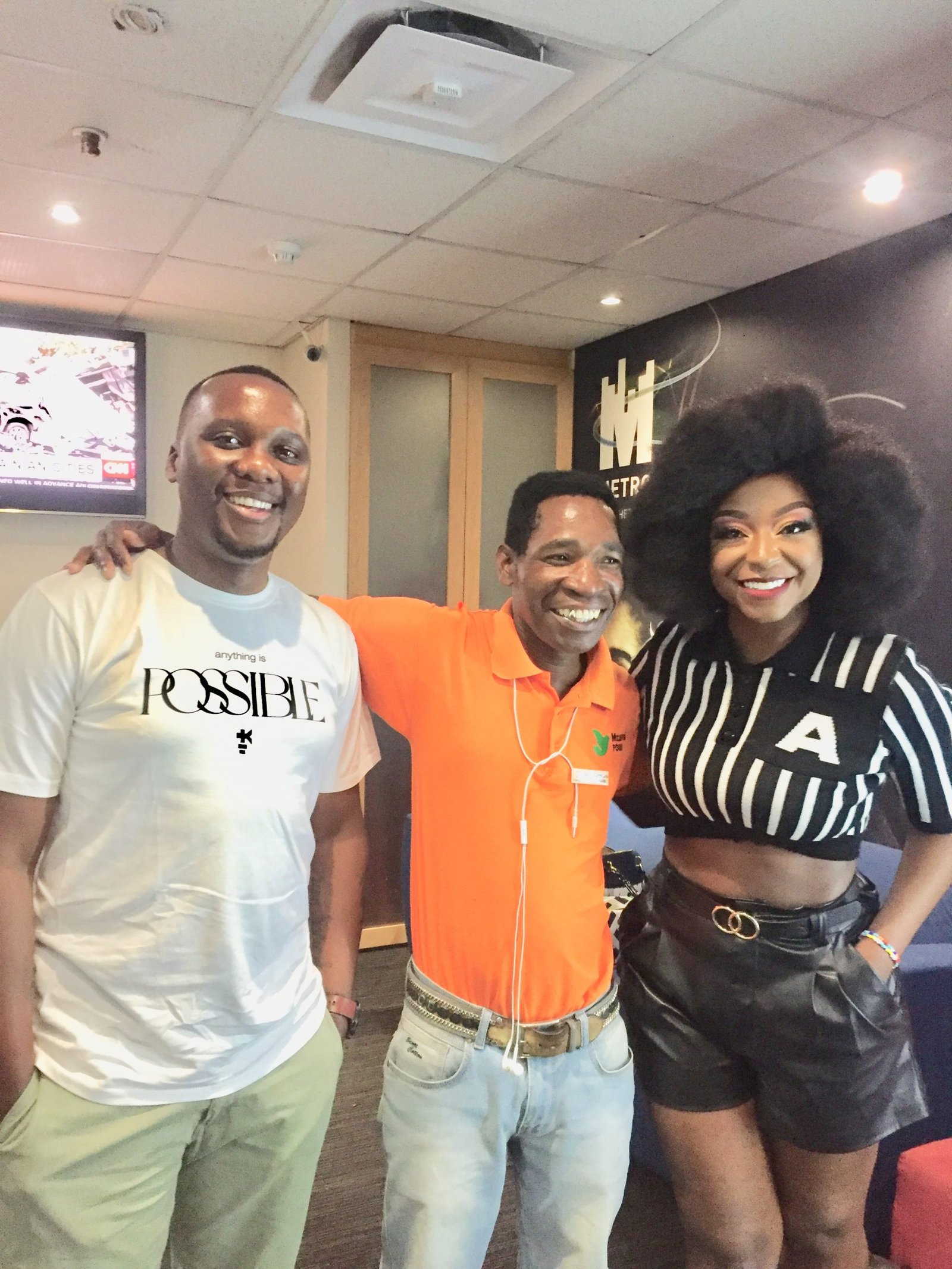 Featured on Metro FM